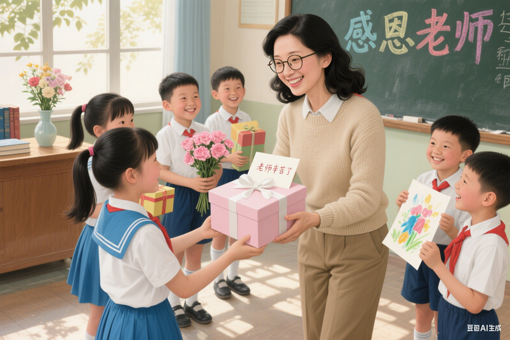 礼谢师恩丨选TA不贵有新意！老师真的会记很久