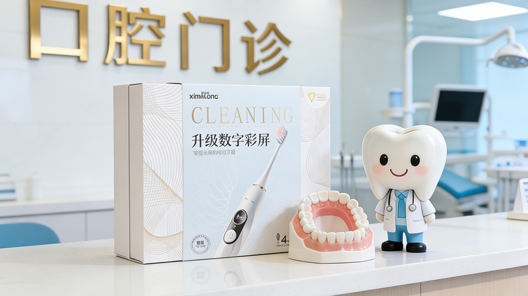 送礼送到“牙”尖上：西马龙电动牙刷助力口腔门诊商务活动礼品！