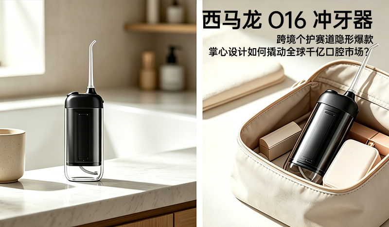西马龙 O16 冲牙器：跨境个护赛道隐形爆款，掌心设计如何撬动全球千亿口腔市场？
