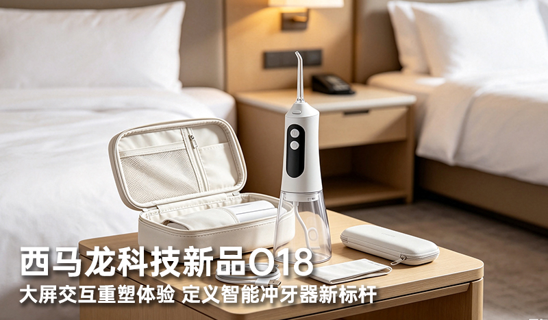 西马龙科技新品O18：大屏交互重塑体验，定义智能冲牙器新标杆
