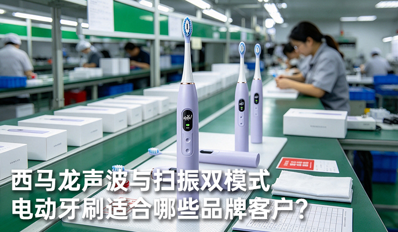 西马龙声波与扫振双模式电动牙刷适合哪些品牌客户？